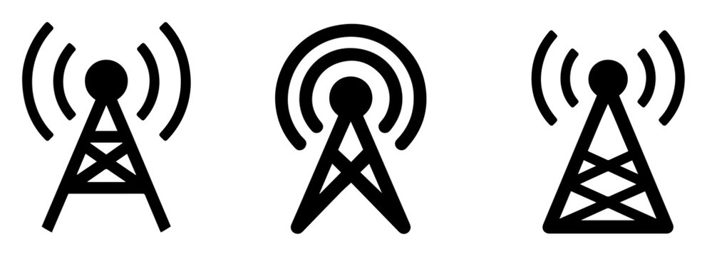 radio antenna icon collection
