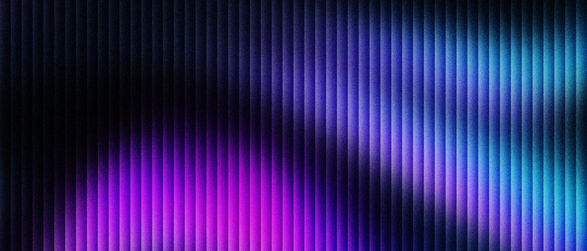 Futuristic neon vertical lines background, abstract glowing purple and blue light stripes pattern, dark aesthetic digital technology wallpaper, vibrant gradient led bar texture for banners.
