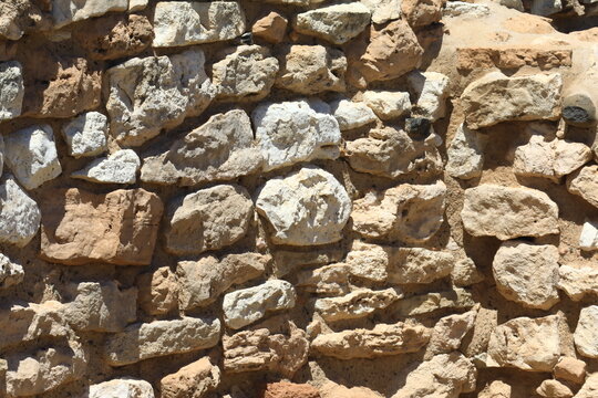 Tuzigoot National Monument operated by US National Park Service. The Ancient Indian ruins are located in central Arizona. The site was built by Sinagua people between 1000 and 1400 AD.