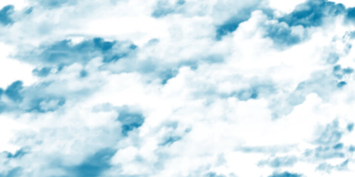 Abstract gradient light sky blue shades watercolor background on white paper scraped grungy background Beautiful grunge blue background with space and for making graphics design. 