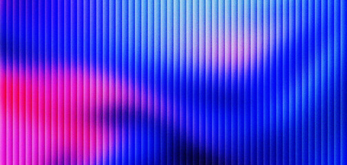 Abstract neon blue and pink vertical stripe background, vibrant glowing light lines with soft gradient blur, modern digital texture for futuristic tech design and creative media backdrop.