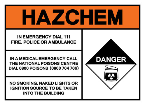 Hazard Chemical Danger Radiation Symbol Sign ,Vector Illustration, Isolate On White Background Label.EPS10