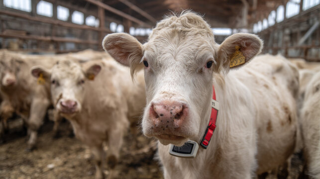 Precision Livestock Farming (PLF) This uses sensors, cameras, and software to monitor animals continuously. 