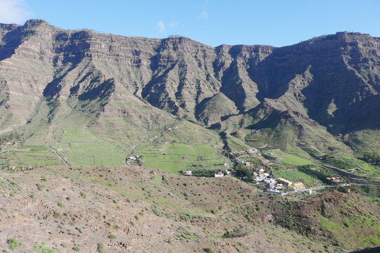 Berglandschaft auf Gran Canaria bei Mogan