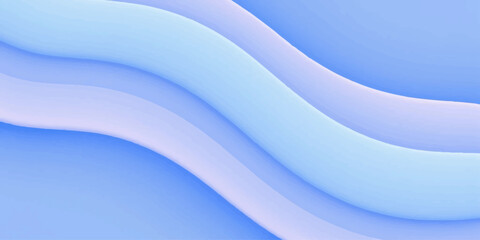 Obraz premium Dynamic blue abstract background featuring a futuristic wave pattern with flowing light curves and motion lines for a sleek business wallpaper illustration
