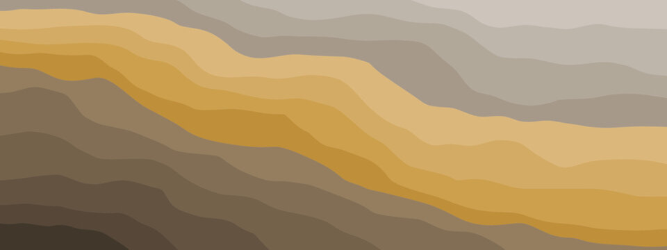Abstract gradient soil and rock layers