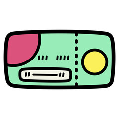 Obraz premium coupon illustration
