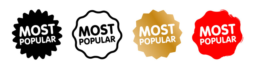 Text Most popular on starry icon © Brad Pict