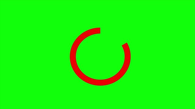3d render of a red and green symbol glittering golden