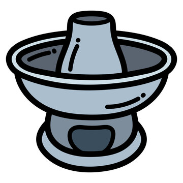 hot pot illustration