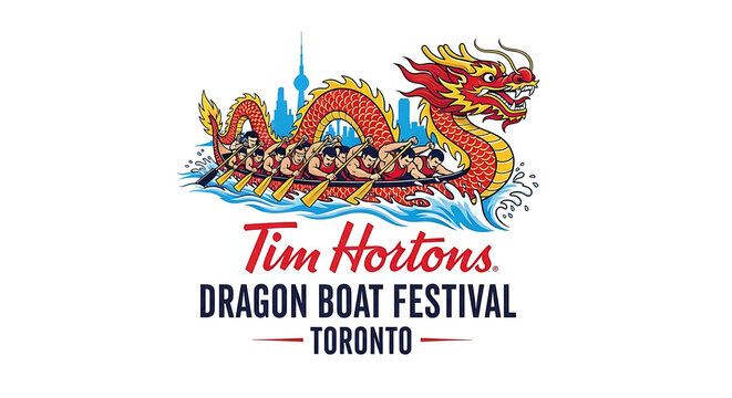 Tim hortons dragon boat festival logo
