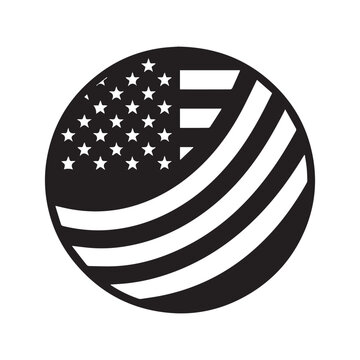 Abstract 3d sphere and checkered flag vector illustration featuring a movie cinema clapper icon and 3d circle sign design for modern web technology and business computer film concepts