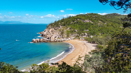 Beautiful View from Arthur Bay Lookout © Kirsty Nadine