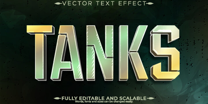 Soldier camo editable text effect, editable army and war text style