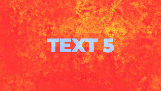 Urban Fast Typography Intro with Retro Halftone Pop Art Style