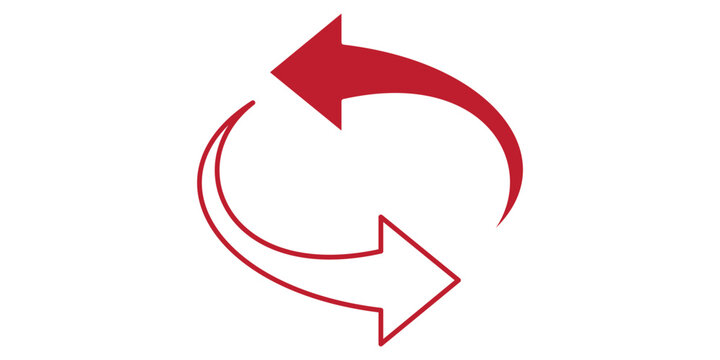 refresh ccw reload counterclockwise icon design