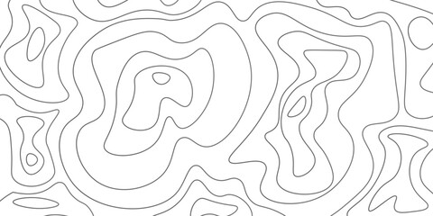 Topographic gradient line map. Abstract circle lines background. Abstract blank detailed topographic contour map. Background of the topographic map. Line topography map contour background. © ahmad