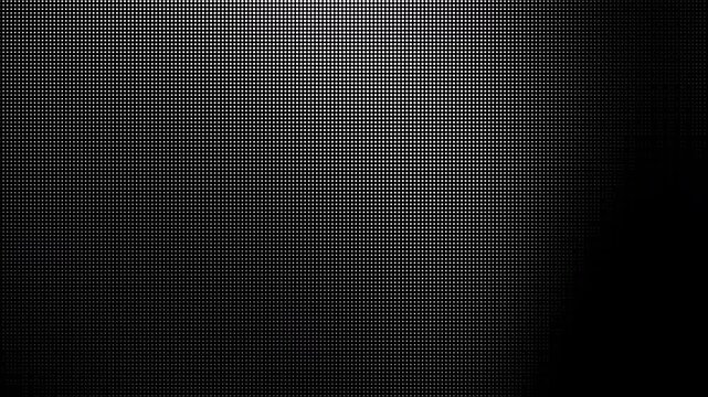 Abstract moving Halftone black and white grid pattern with shifting light and shadow 4k videos