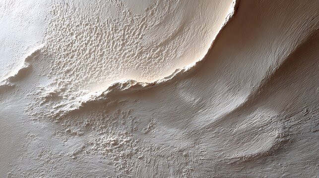 Abstract White Wall Plaster Texture Background.