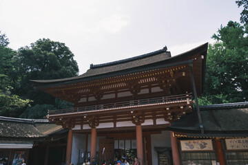 Obraz premium 春日大社、約1300年もの歴史を有する西日本を代表する神社、奈良、日本