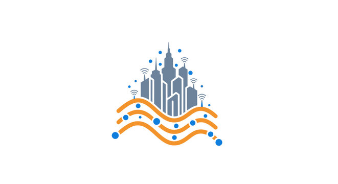 Disney Castle Logo Icon Graphic.