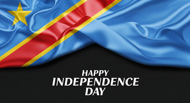 Democratic republic of congo independence day flag