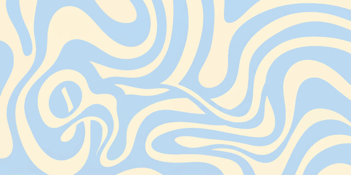 Abstract swirling lines in a delightful pastel palette, creating a sense of movement and visual interest.