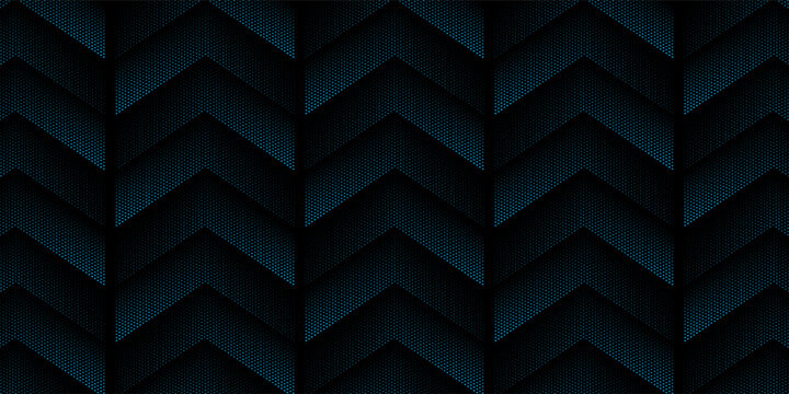 Seamless halftone hexagon shape dot pattern vector, Geometric Halftone Abstract pattern for Fabric and textile printing, sport jersey texture, wrapping paper, backdrops and packaging