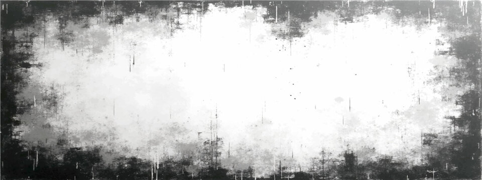 Vector Abstract composition, interplay monochromatic tones suggestive a ethereal vista, framed an indistinct border.