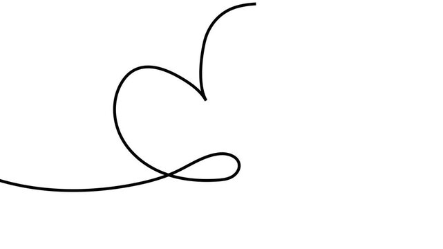 Hand drawn vector illustration of a black and white butterfly and cat with heart shapes and a computer mouse cable design for art and love