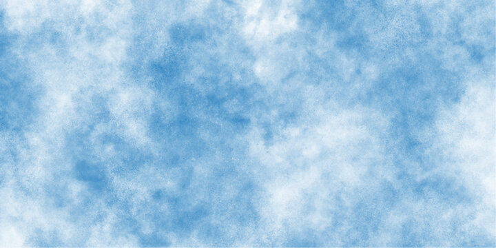 Abstract blue watercolor background with light cloud texture, abstract soft brush painted white and blue watercolor,  Hand painted abstract soft sky blue watercolor sky and clouds,