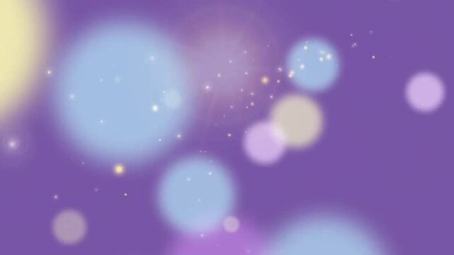 abstract background with bokeh