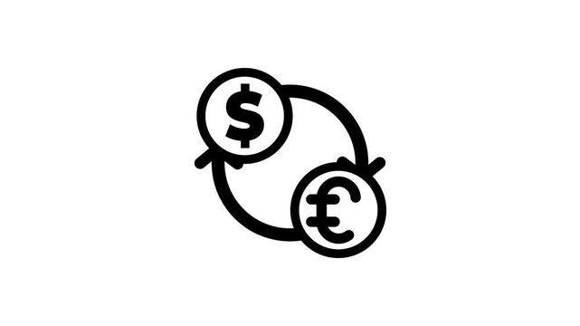Transfer thin line vector icon. transfer vector icon. Elements for mobile concept and web apps. Thin line icons for website design and development, app development. Premium pack.