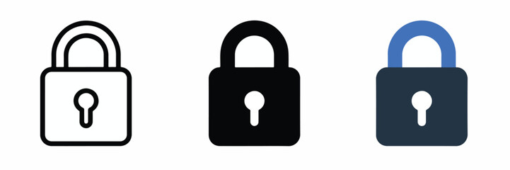 Security Lock Protection Privacy Access Icon © Shazib