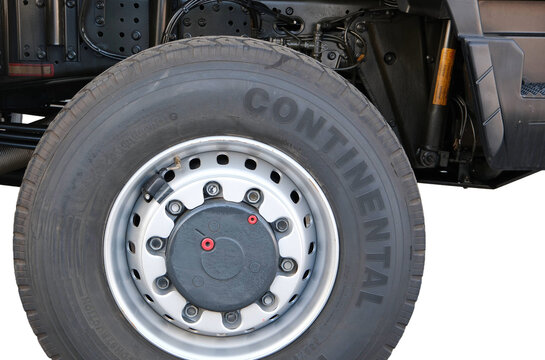 Continental HDC 385/65 R22.5 LKW Reifen auf Lastwagen Felge, Urdorf 2.5.2026