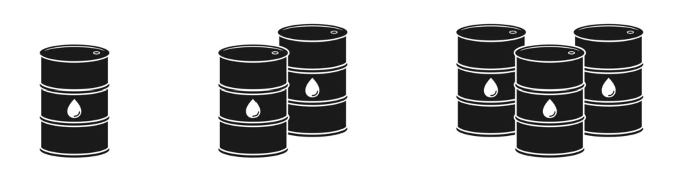 Oil drum barrel icon