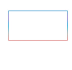 Naklejka premium blue frame for any text