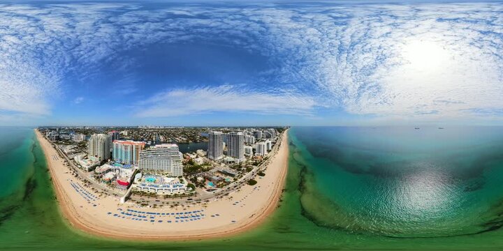360 aerial Fort Lauderdale 2026