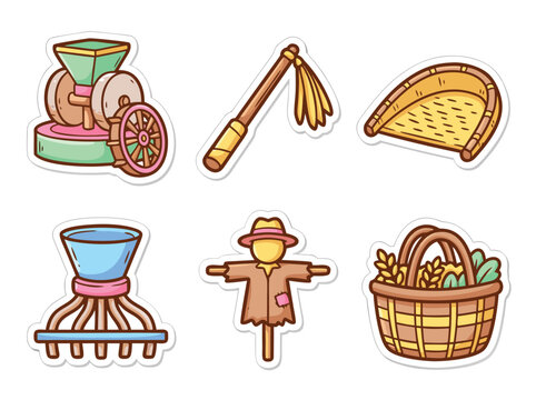 Farm Equipment and Tools Collection.