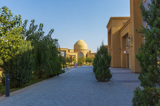 22 October 2025, 22 October 2025, Altyn Samruk Flying (Golden Egg) Theater and Museum, Turkestan City, Kazakhstan