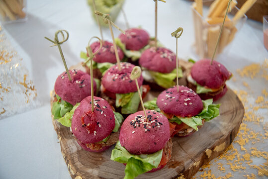 mini hamburguesas 