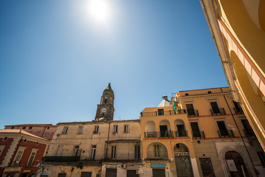 Teano, Campania. Glimpses of the historic center