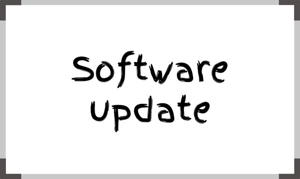 Software update