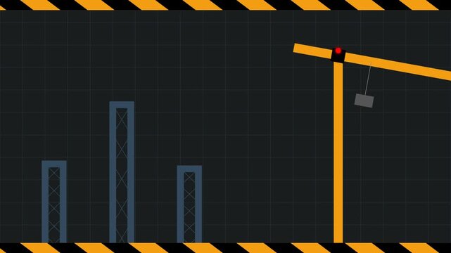 construction animation background