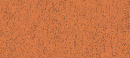 Orange leather texture background featuring vivid color and distinct grain pattern for creative fashion accessories striking upholstery projects and modern bold interior design visual elements. © Nusrat