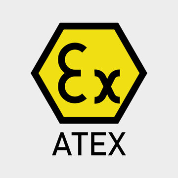 ATEX Explosive Atmosphere EX LOGO