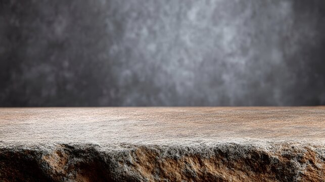 A textured stone and concrete surface paired with a complementary gradient backdrop ideal for product placement and display