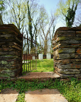 Old Town Cemetery in Hillsborough, North Carolina