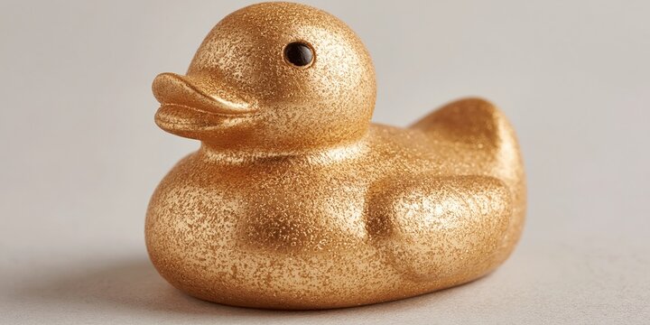 photo of 24k golden rubber ducky