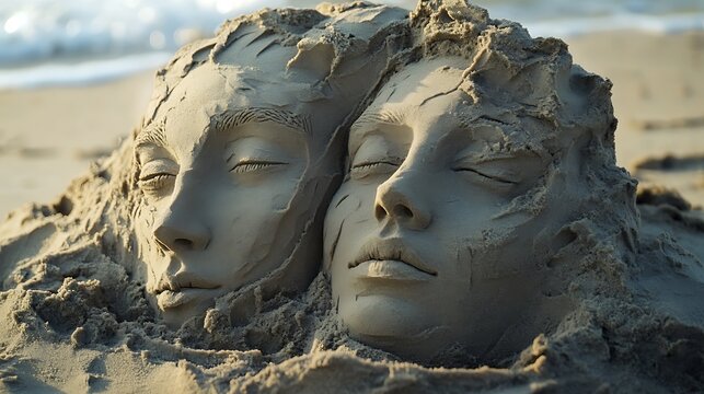 Ancient stone faces of mahabalipuram a glimpse into indian history